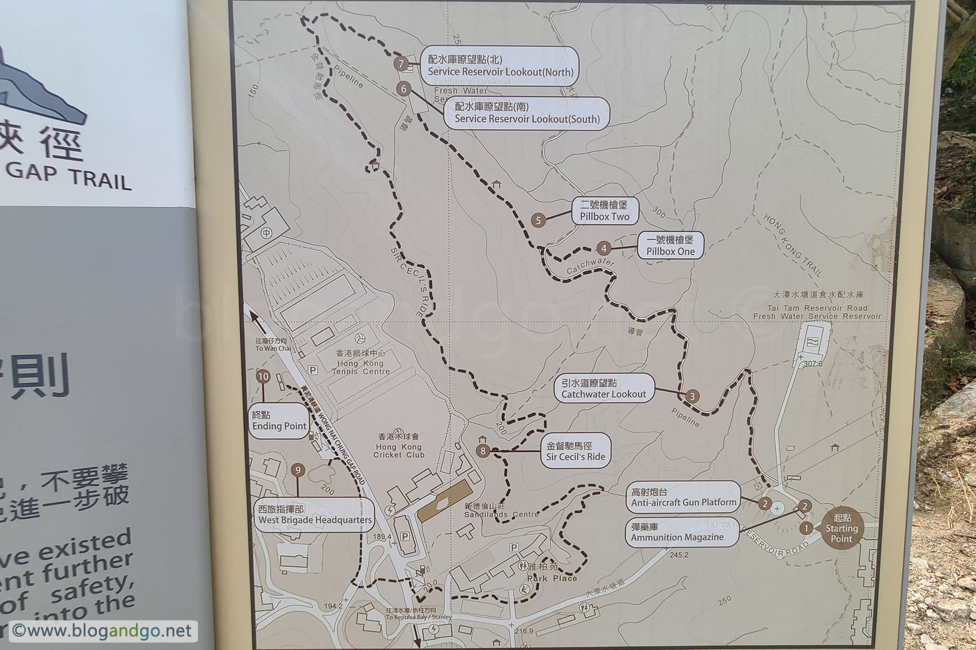 War Time Trail - Wong Nai Chung Gap Trail